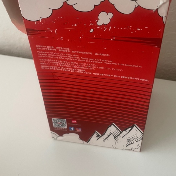 Labubu Coca-Cola Monster Vinyl Figure with Red and White Outfit - Picture 4 of 5